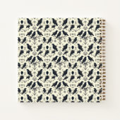 gotische raven notitieboek (Achterkant)