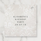 Gotische Romance Bedankjes Labels (Achterkant)