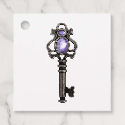 Gotische Romance Bedankjes Labels (Voorkant)