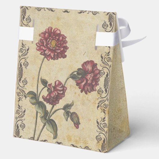 Gotische Romance Huwelijksgunstboxen - Dark & Eleg Bedankdoosjes (Achterkant)