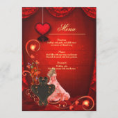 Gotische Romance Menu (Voorkant)