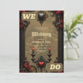 Gotische Romance: Verborgen passie. Kaart (Staand voorkant)