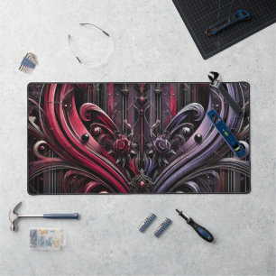 Gotische Roos Desk Mat