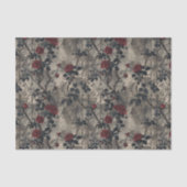 gotische Roos wijnstok Tissuepapier (Voorkant)