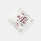 Gotische Rozen Cloud Nine Halloween Bruiloft Servet (Hoek)