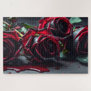 Gotische Rozen Legpuzzel