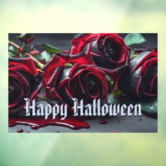 Gotische Rozen Raamsticker (Vel 3)