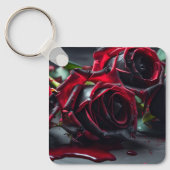 Gotische Rozen Sleutelhanger (Voorkant)