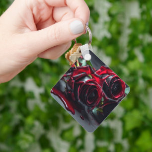 Gotische Rozen Sleutelhanger