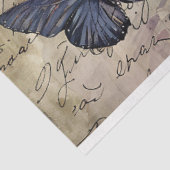  Gotische Rozen & Vlinderbloemdecoratie Tissuepapier (Detail)