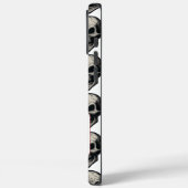 Gotische schedel ‘Dood voor decaf’ | Spooky Funny Case-Mate iPhone Case (Achterkant / Links)