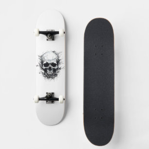 Gotische Schedel Skelet Skateboard