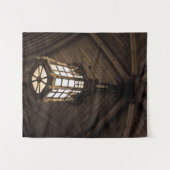 Gotische sepia hangend licht wandkleed (Voorkant (horizontaal))