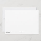 gotische spinnenkunst feestdagenkaart (Achterkant)