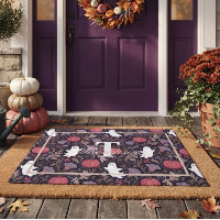 Gotische spook herfst monogram