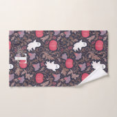 Gotische spook herfst monogram handdoek (Handdoek)