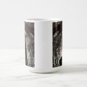 Gotische Steampunk Gevallen Engel AI Kunst Magische Mok (Midden)