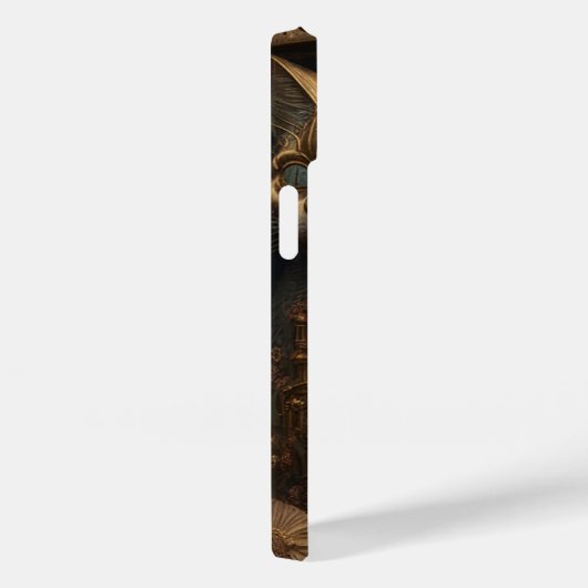 Gotische Steampunk Gouden Kat Case-Mate iPhone Case (Achterkant / Rechts)