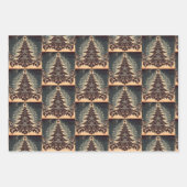 Gotische Steampunk Kerstmis Inpakpapier Vel (Voorkant)