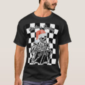 Gotische stijl Kerst lezen T-shirt (Voorkant)