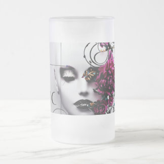 Gotische stijl Tiara Art - fel beschermend ontwerp Matglas Bierpul