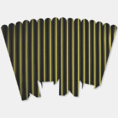 Gotische strepen bedankdoosjes (Ongevouwen)