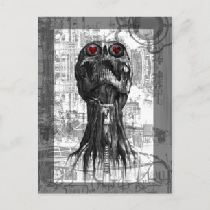 Gotische Valentijnsdag Briefkaart