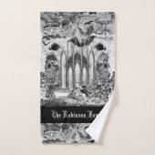 Gotische Vampieren Crypt Graves Vleermuizen Skulls Bad Handdoek (Handdoek)