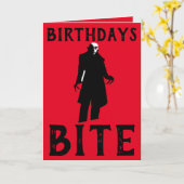 GOTISCHE VERJAARDAGSKAARTEN MET EEN TWIST KAART (Gele Bloem)