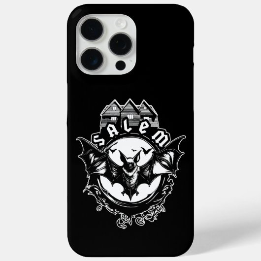 Gotische vleermuis en Salem Witch House Case-Mate iPhone Case (Achterkant)