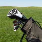 Gotische vleermuis en Salem Witch House Golfheadcover (Insitu)