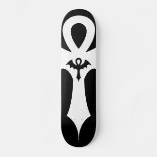 Gotische Vleermuisvleugel Ankh Skateboard