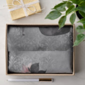 Gotische Vogue | Muted Pastel Roos Mode Stiletto Tissuepapier (Geschenk)