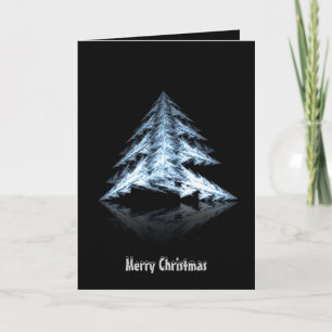 Gotische Vrolijke Kerstmis van de Boom Feestdagen Kaart