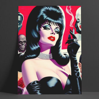 Gotische Vrouw Briefkaart