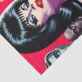  Gotische Vrouw Tissuepapier (Detail)