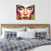 GOTISCHE WOESTIJN 10 CANVAS AFDRUK (Insitu (Slaapkamer))