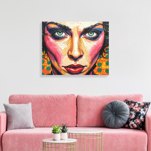 GOTISCHE WOESTIJN 10 CANVAS AFDRUK (Insitu (Woonkamer))