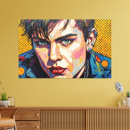 GOTISCHE WOESTIJN 4 CANVAS AFDRUK (Insitu (Woonkamer))