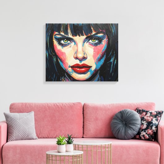 GOTISCHE WOESTIJN 7 CANVAS AFDRUK (Insitu (Woonkamer))