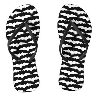 Gotische zomervleermuizen teenslippers