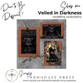 Gotische Zwarte Dubbele Boog Zwarte Rozen Roest Br Kaart