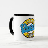 Gotland Zweden stijl logo Mok (Voorkant links)