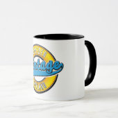 Gotland Zweden stijl logo Mok (Voorkant rechts)