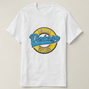 Gotland Zweden stijl logo T-shirt
