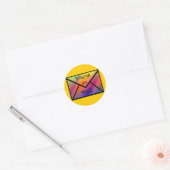 Gotmail Ronde Sticker (Envelop)