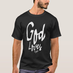 Gott Liebt Dich Christelijke Gifts Jesus Christ Lo T-shirt