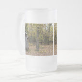 Gotta Go Frosted Glass Beer Mok (Voorkant links)