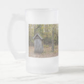 Gotta Go Frosted Glass Beer Mug (Gauche)