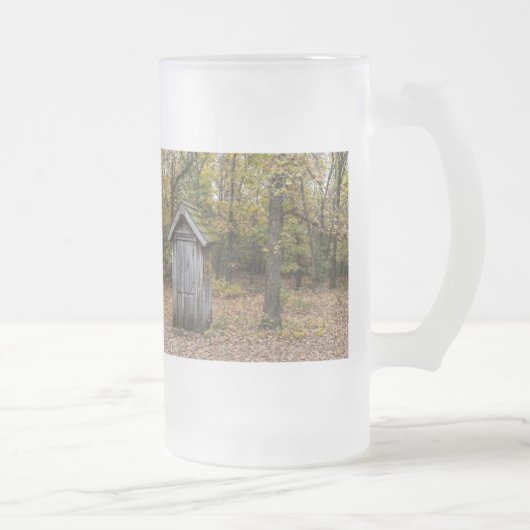 Gotta Go Frosted Glass Beer Mug (Droit)